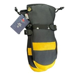 Saranac - Gauntlet Premium Deerskin Ski Mitt / Winter Mittens